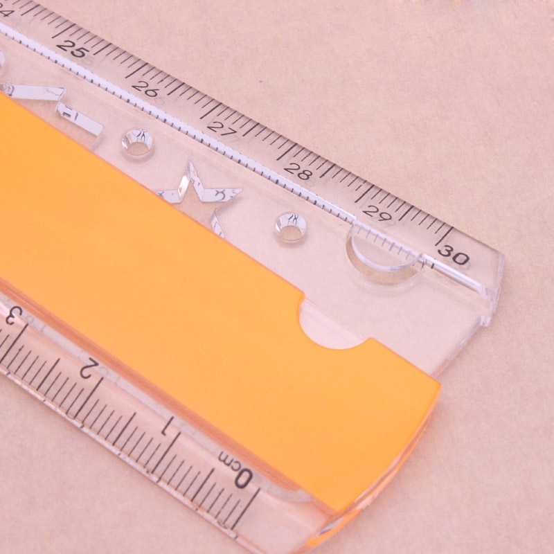 1 sztuk 30cm wielofunkcyjny fala linijka składana linijka skala śliczne kreskówkowy cukierek kolor plastikowe rysunek szkolny linijka dla dzieci prezent