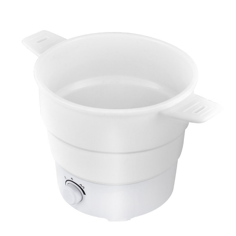 Multifunctionele draagbare elektrische pan hotpot noedels rijstkoker opvouwbare camping ei stoompan pan soeppan (kleur: D
