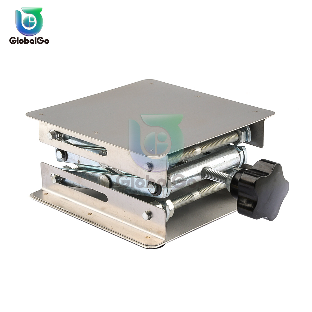 Houtbewerkingsmachines Graveren Laboratorium Lifting Tafel Handmatig Tillen Platform Houtbewerking Gereedschap Rvs Heftafel