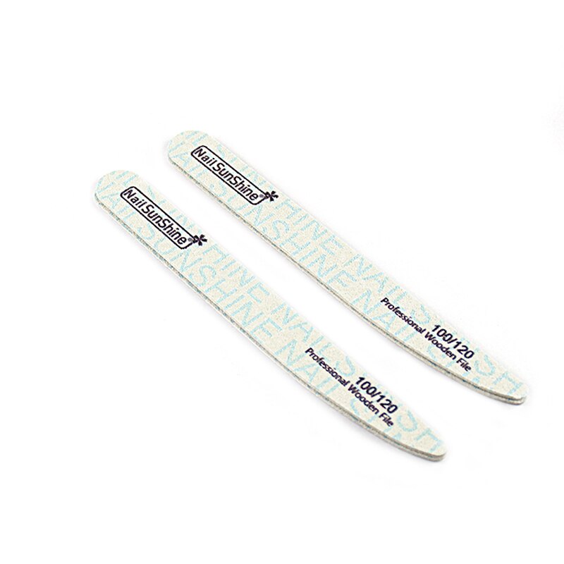 8 Stks/partij Professionele Nagelvijlen 100/120/150/180/240 Nagels Bestand Dubbele Kanten Schuren Buffing Block Tips Nail Gereedschap: 100-120