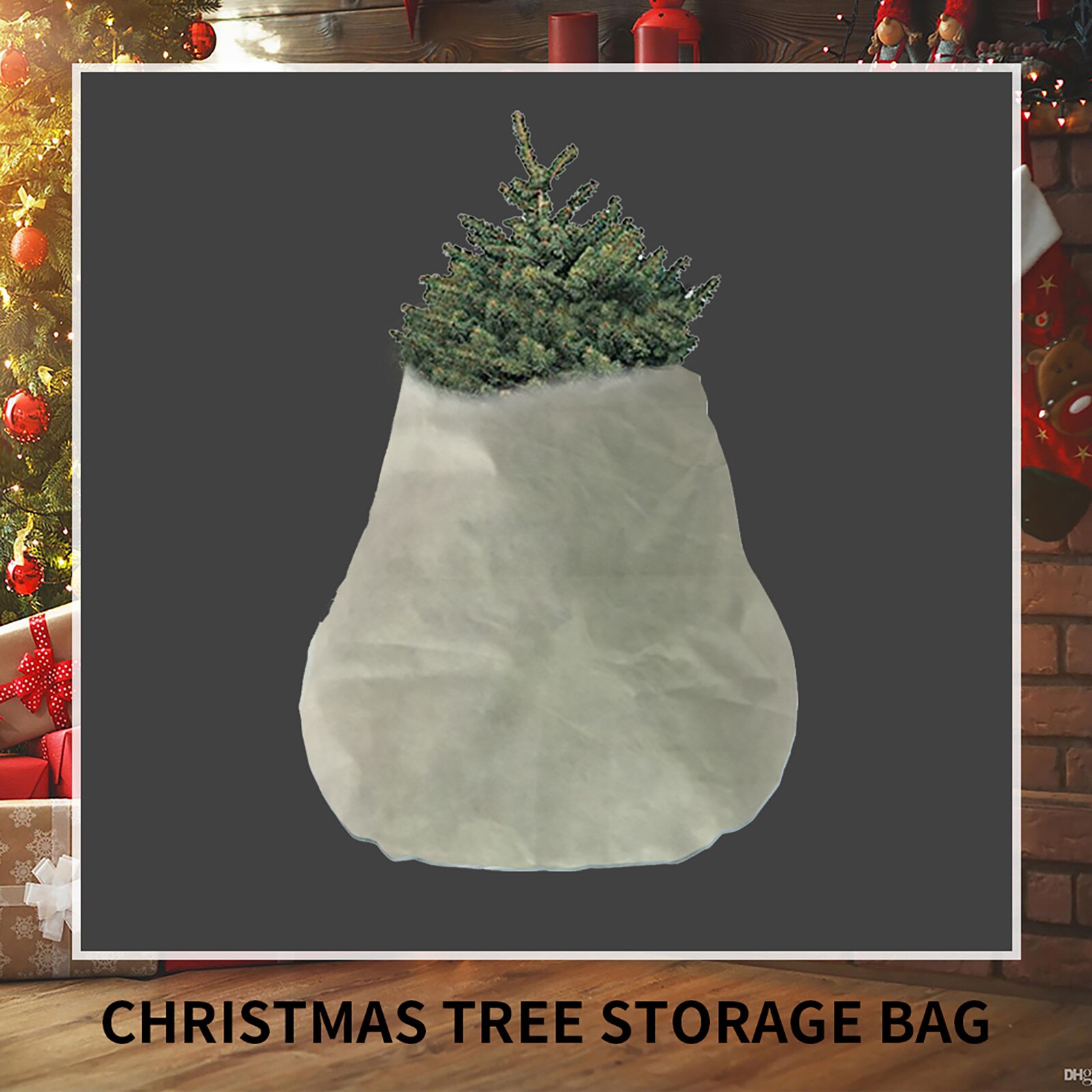 Christmas Tree Disassembly Storage Bag Recyclable Plastic Bags For Large Wrapping Paper Holder Heavy Duty Storage Bag
