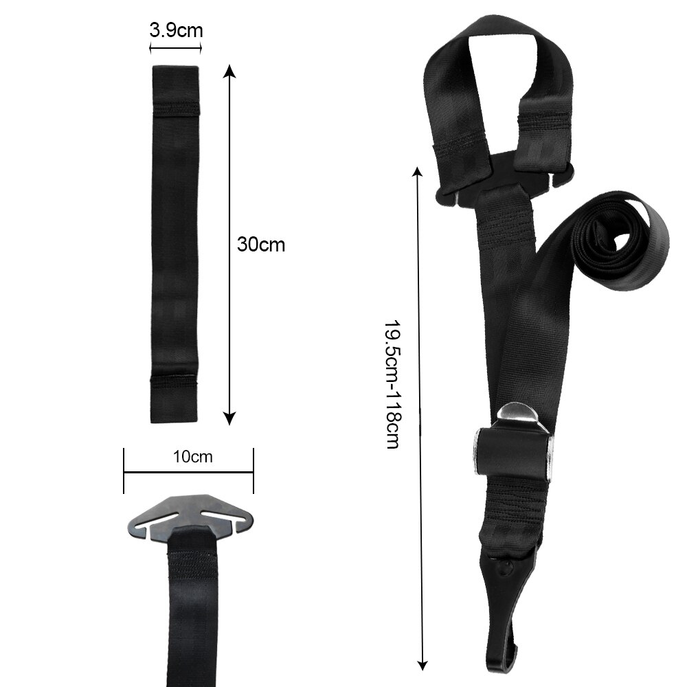 Låsebeltekobling til isofix styrespor låve baby sikkerhetsbelter bil sikkerhetssete grensesnitt tilkoblingsbelter biltilbehør