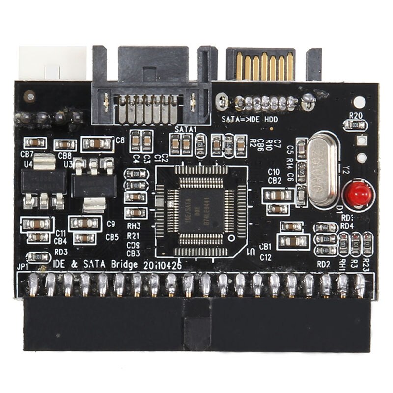 2 In 1 Ide Naar Sata/Sata Naar Ide Adapter Converter Ondersteuning Seriële Ata 40pin Ide Port Serial Ata poort 4 Pin Power Connector