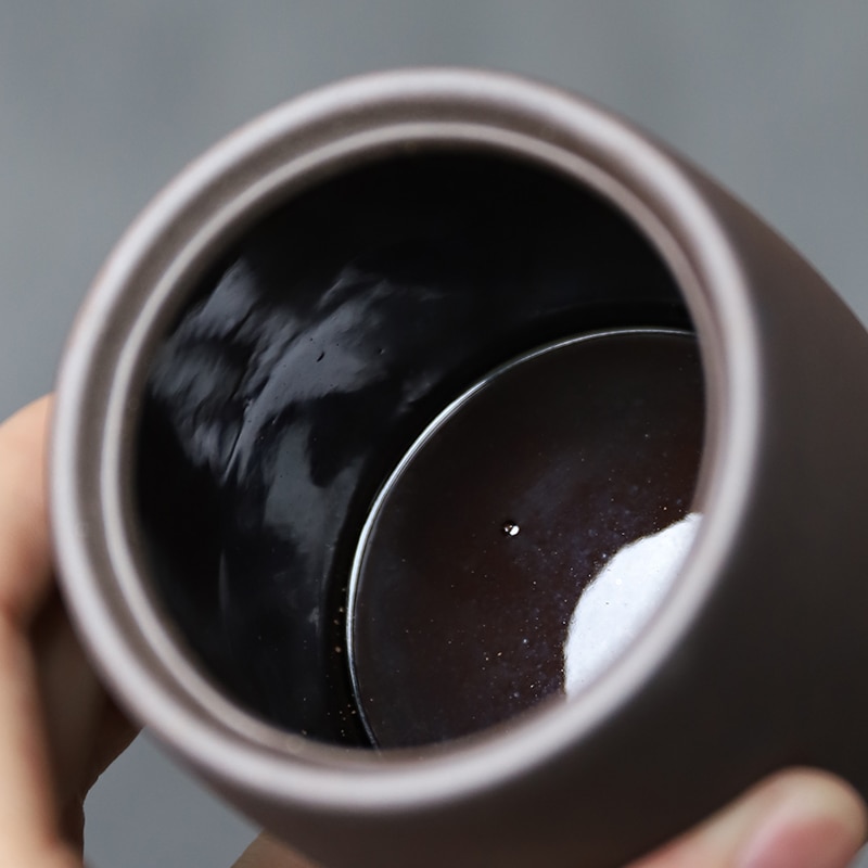 Luwu czarne ceramiczne puszki na herbatę, porcelanowe słoiki i pojemniki na herbatę, przechowywanie herbaty lub żywności