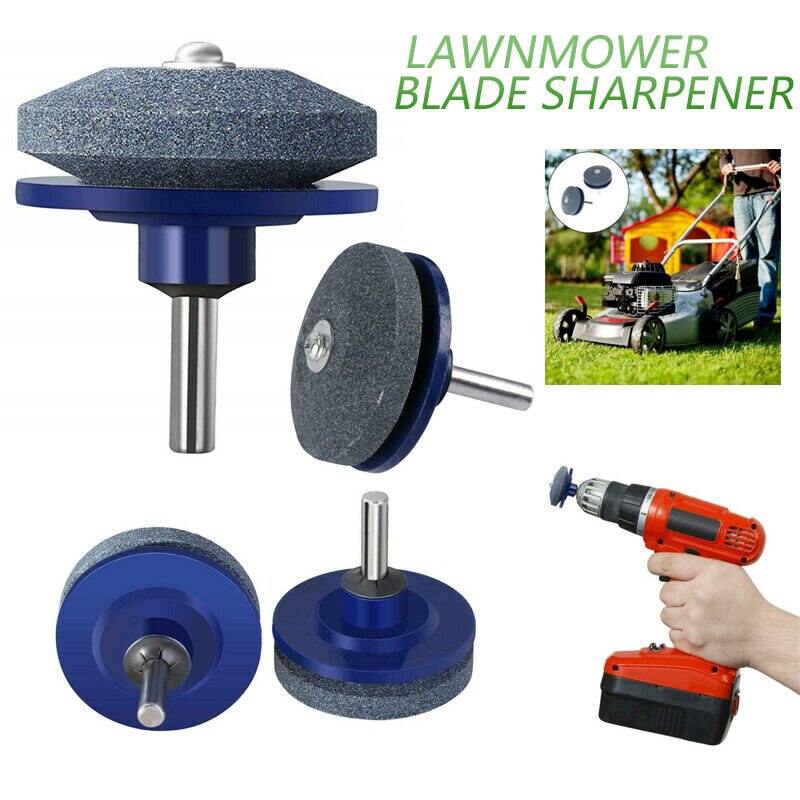 Universal Lawnmower Faster Blade Sharpener Grinder Garden Tools Rotary Drill Cuts For Garden Lawn Mower