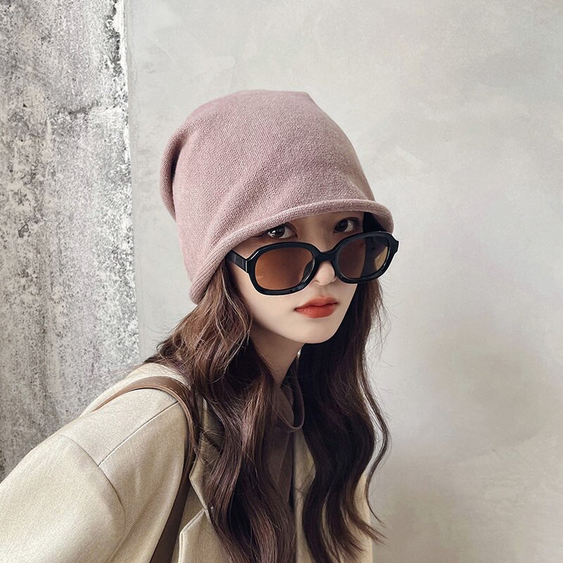 Hoeden Mutsen Voor Mannen Vrouwen Unisex Herfst Zomer Beanie Katoen Effen Kleur Elastische Bonnet Hip Hop Baggy Cap Man Vrouw dunne