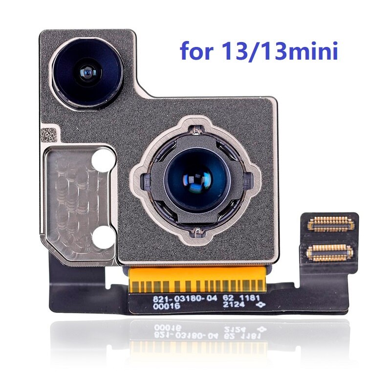 Origina Rear Big Camera Flex Voor Iphone 11 12 13 X Xs Xr Mini Pro Max 7G 7P 8G 8P Telefoon Sensor Kabel Reparatie Armatuur Onderdelen Kits: 13  13mini
