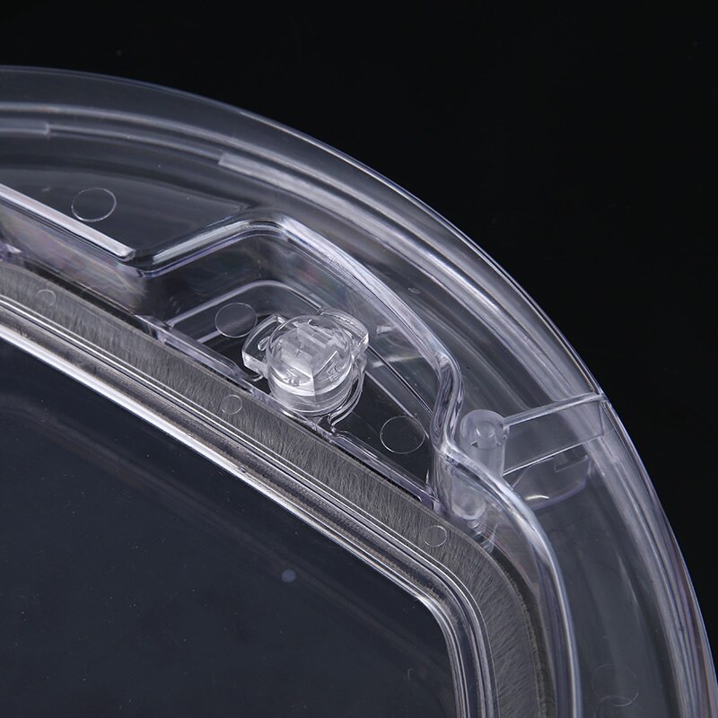 Safe 4-way Lockable Pet Cat Dog Flap Door Durable Round Transparent Household Cat Gate Fit For Glass Window Door panels Screen