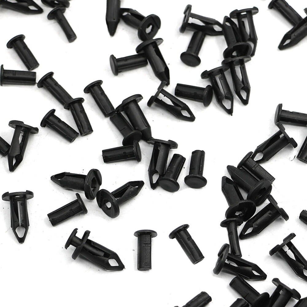 50X8 Mm Plastic Fender Clip Body Klinknagel Gat Atv Quad Utv Push Pin Clips Voor Polaris Sportman Rangers rzr 550 850 Xp 7661855
