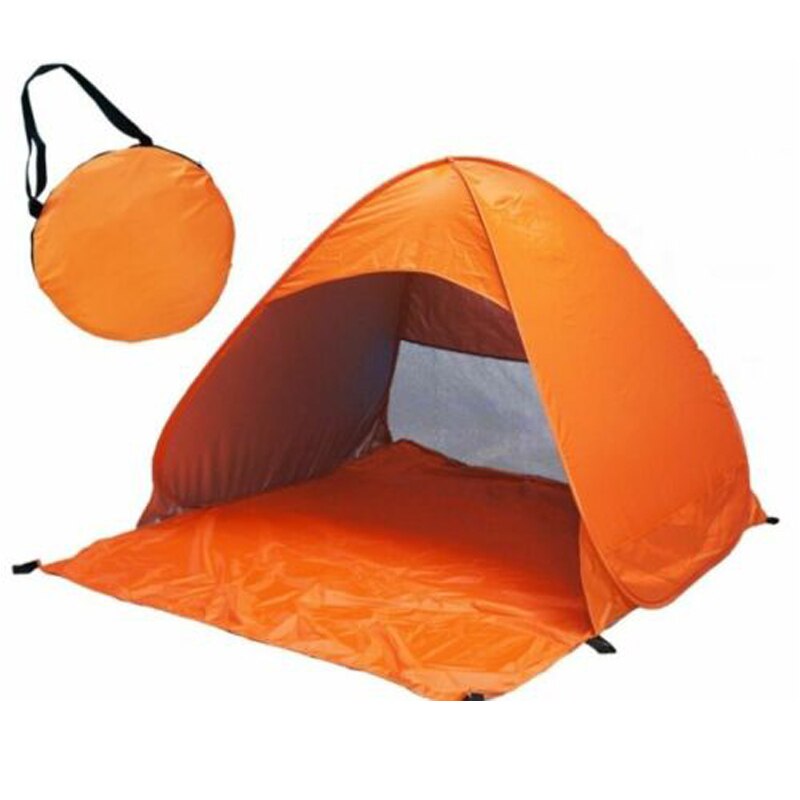 Tenda da sole automatica s tenda da spiaggia tende Pop-Up tenda da sole UV tenda da spiaggia leggera tenda da spiaggia per escursioni all'aperto: 4