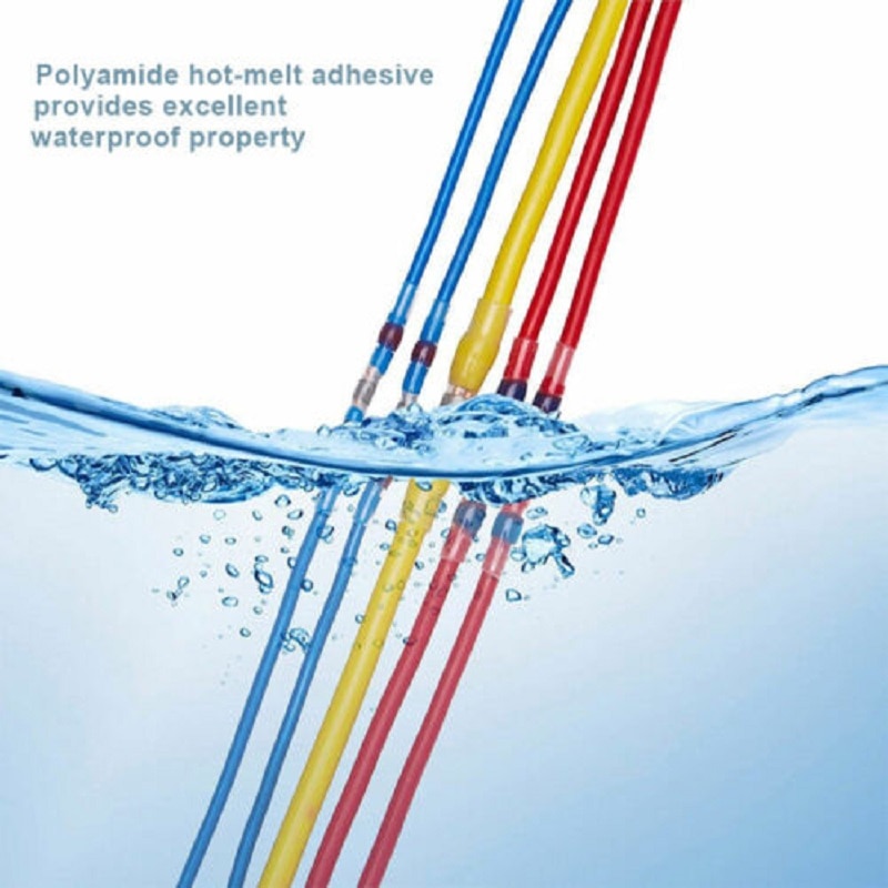 Solder Seal Wire Connectors - Heat Shrink Solder Butt Connectors - Solder Connector Kit - Automotive Marine Insulated