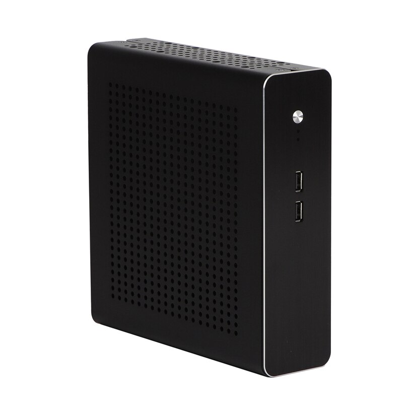 G60S All-Aluminum USB2.0 ITX Chassis MINI Computer Plug for Desktop