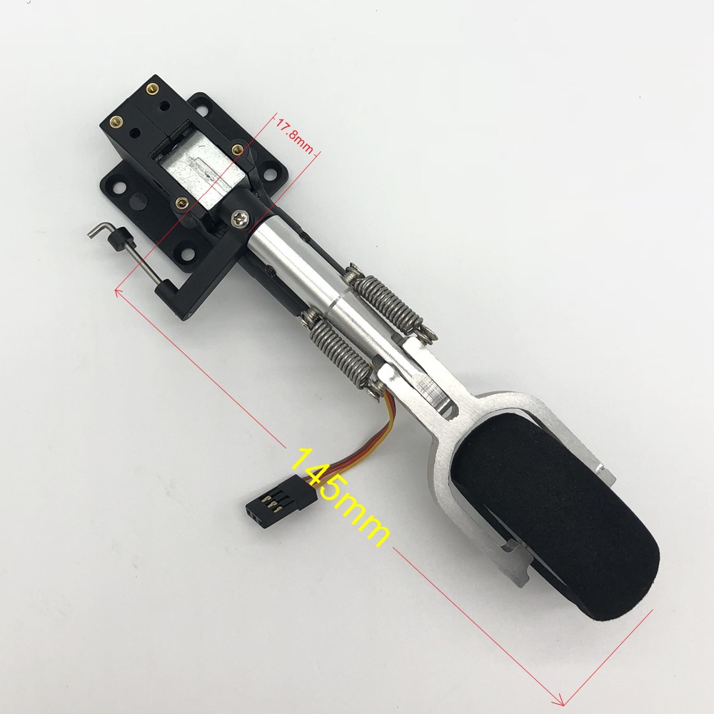 Single Wheel Retractable Nose Landing Gear for RC Airplanes and Jets