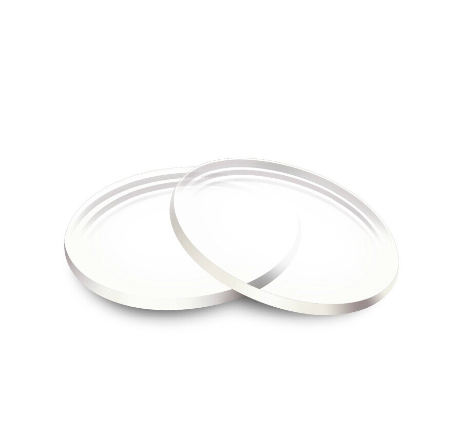 Super value Myopia 1.6 lenses, prescription optical lenses, aspherical lens UV radiation resistant polycarbonate lens