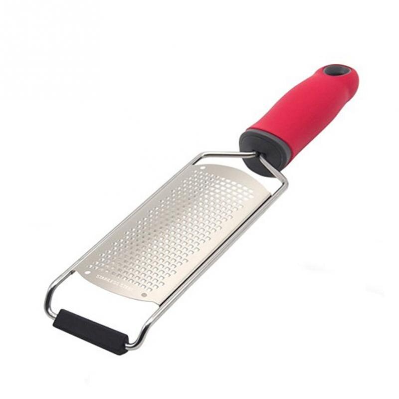 Kaas Rasp Roestvrijstalen Mes voor Kaasschaaf Citroen Zester Rasp Chocolade Kaas Rasp Met Beschermende Cover #0718