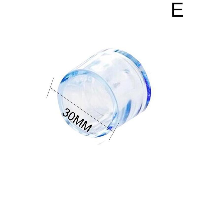 8 st gummi golv stolsöverdrag anti repor skydd lock stol halkskydd bord hylsa fötter ben stor: E