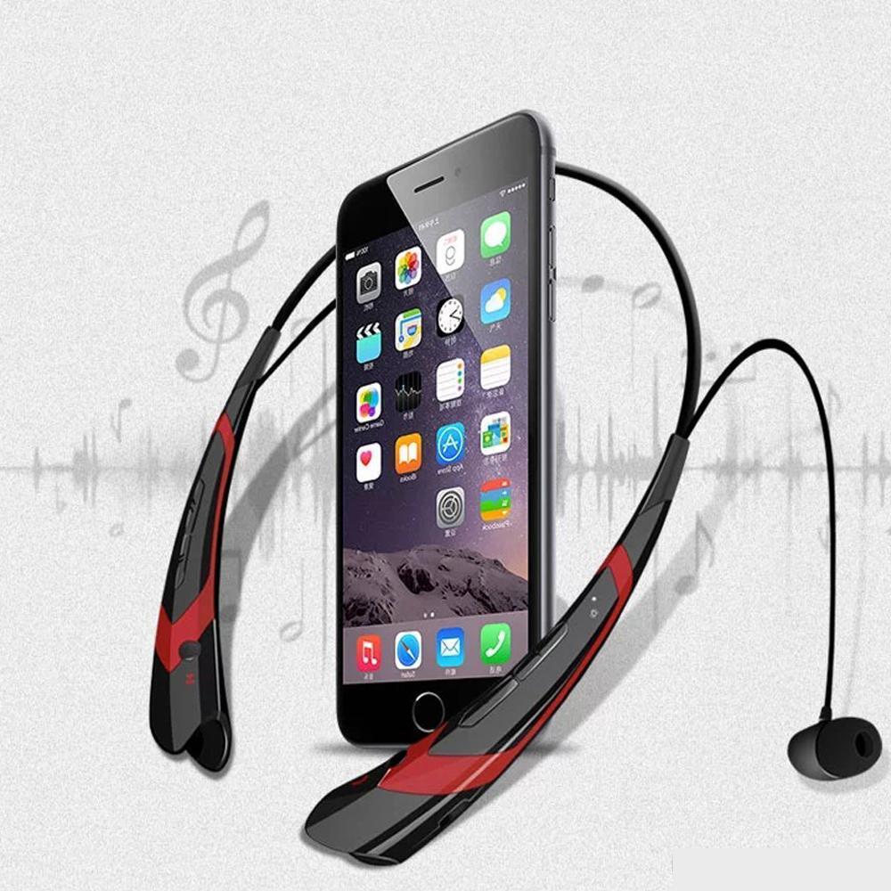 Sports Bluetooth Headset HBS760 Wireless Stereo Neck Hanging Bluetooth Headset V4.1 Headphone Neck Hanging High Fidelity Call