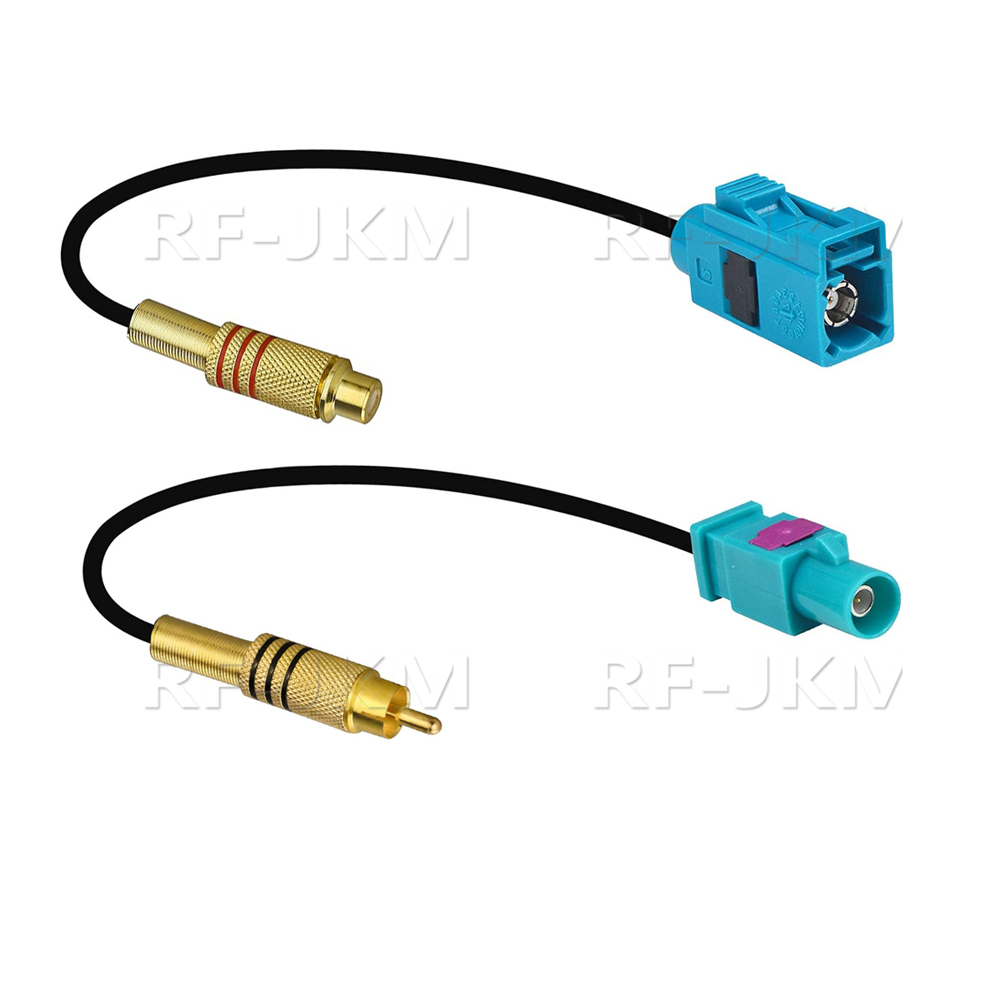 Cavo Auto Adattatore Fakra A RCA - Cavo Telecamera Retromarcia Per Mercedes, Ford, Jaguar Cavo Telecamera Auto - 7