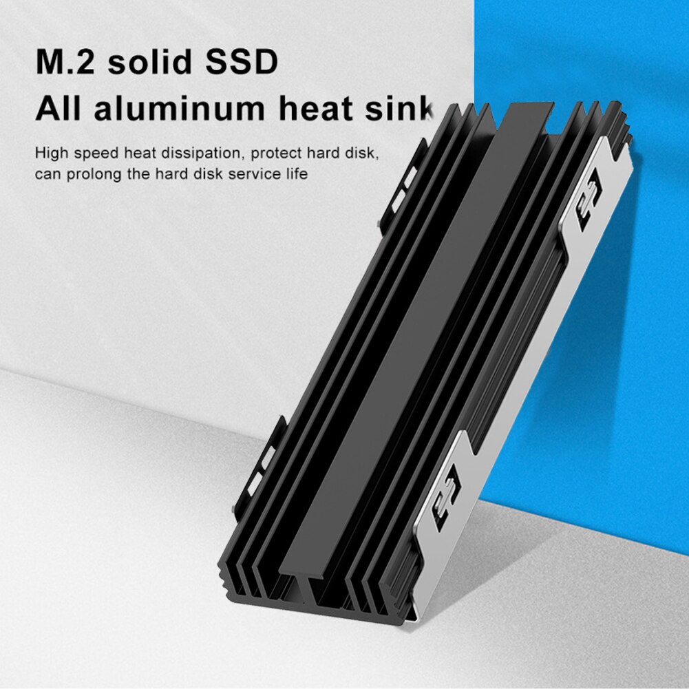 Kühlkörper Kühler für M.2 2230/2242/2260/2280 NGFF NVME SSD fest Zustand Antrieb Festplatte Kühler Aluminium Legierung Kühlung Pad