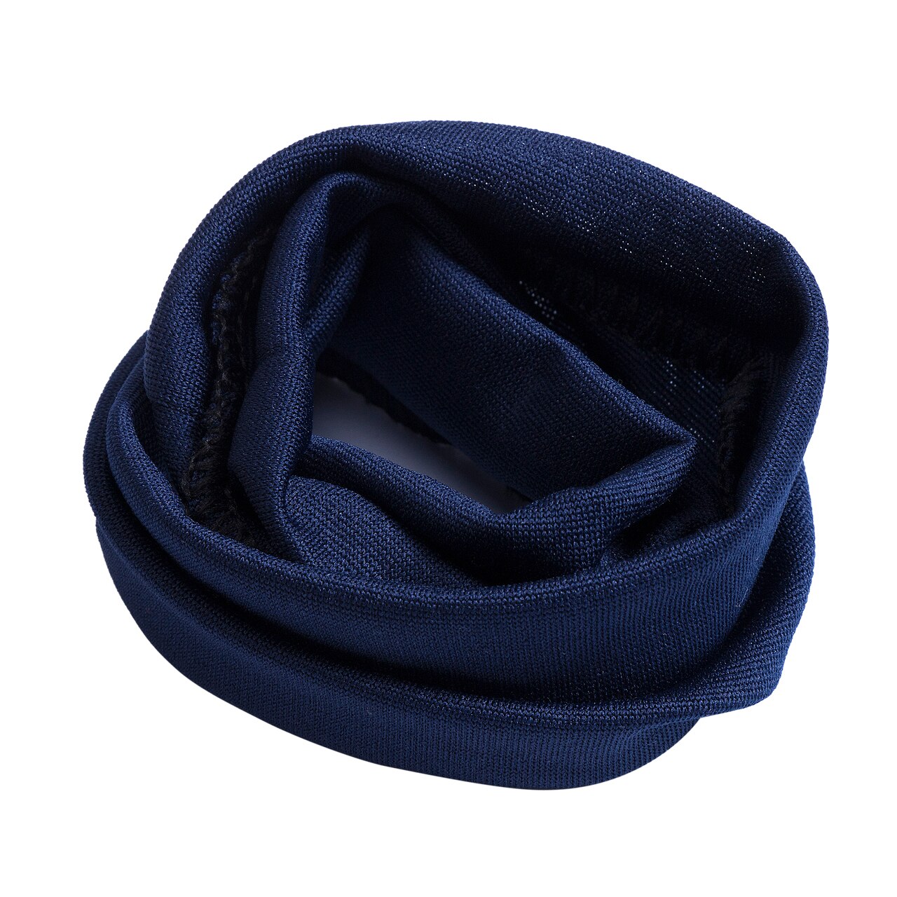 Wide Sport Yoga Hoofdband Stretch Haarband Elastische Effen Haarband Voetbal Running Voor Meisjes Solid Haarband Mannen Vrouwen 8 kleuren: navy blue