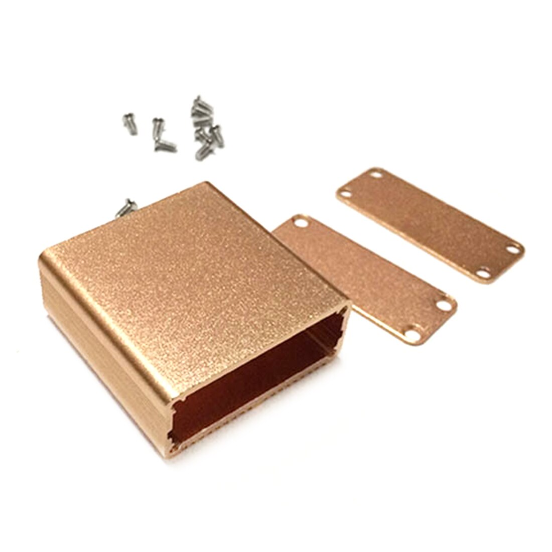 Aluminum Enclosure 18.5*45*45mm DIY Box PCB Project Electronics Enclosure Case DIY