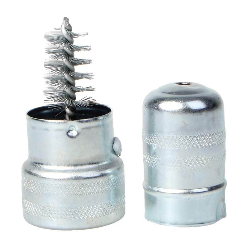 Car Vehicle Silver Battery Post Terminal Cleaner Tool Stainless Steel Brush R2LC