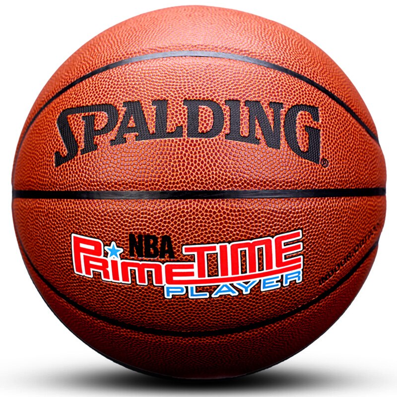 SPALDING Basketball PU No. 7 6 men women rubber indoor outdoor Basketbol Ball fiba Baloncesto basketball: 74-418Y
