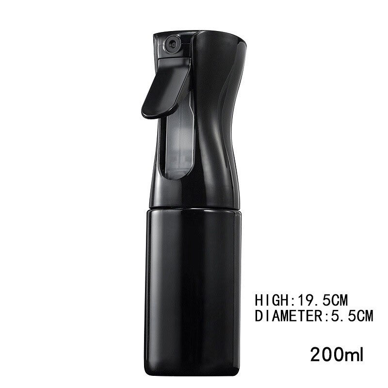 Vandtryk sprøjte 75%  sprit spray flaske tåge desinfektionsmiddel spray havevanding hjemme desinficere bærbar sprøjte: Sort