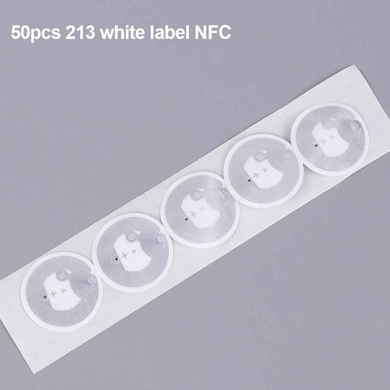 1/20/50 sztuk NFC etykiety naklejki odznaki naklejki etykiety RFID elektroniczny etykietka wielokrotnego zapisu tajny klucz naklejka tagi NFC