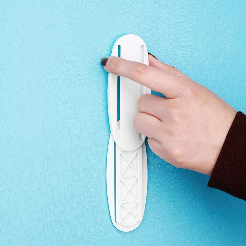 Wall-mounted Socket Extension Cord Sticker Panel Bracket Household Wiring Board Plug-in Router Cable Hook Hang Anywhere