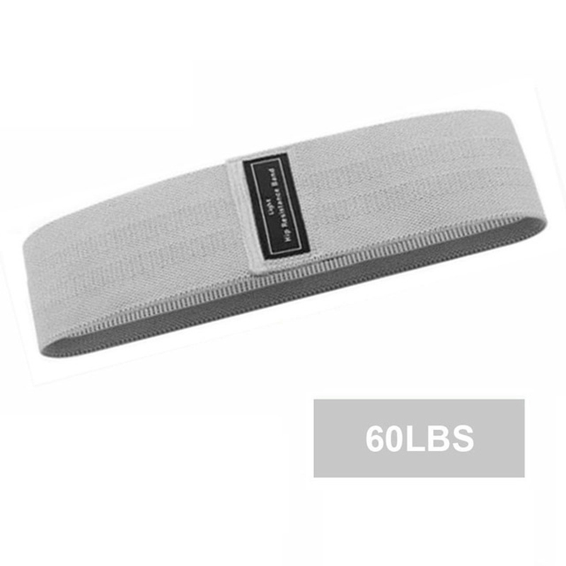 Elastische Bänder Fitness Widerstand Bands Yoga Pilates Hüfte Kreis Expander Bands Fitnessstudio Ausbildung Hause trainieren Ausrügestochen: Braun