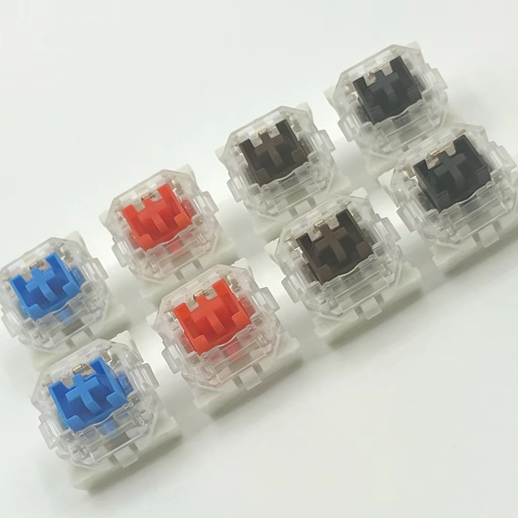 OUTEMU Half Height Dwarf GTMX Green Brown Red Black Switch 3 Pins Linear Clicky Tactile DIY Custom Mechanical keyboard Switshes