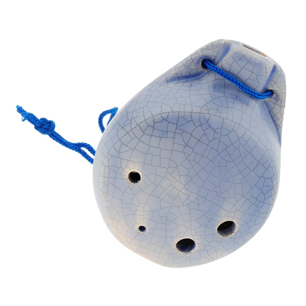 Ocarina C en céramique à 6 trous, Instrument Musical pour les amoureux de la musique,