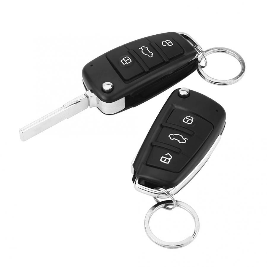 Serrure Universelle Verrouillage de Porte de Voiture sans Clé Système de Contrôle Central Kit - Alarme Vehicule - 2 Télécommande - Auto