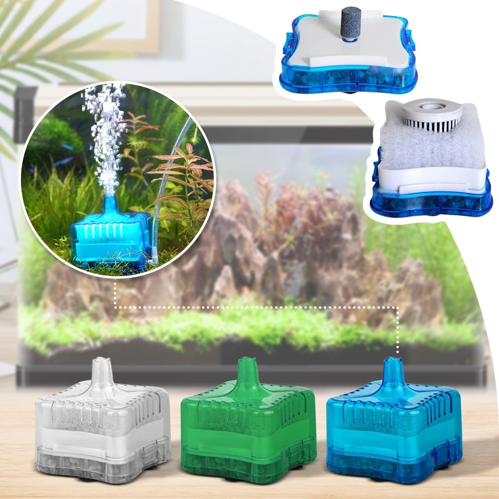 Filter Aquarium Filter Efficient Aquarium Internal Fish Tank Filter Pneumatic Filtration Air Pump Aquarium Accessories