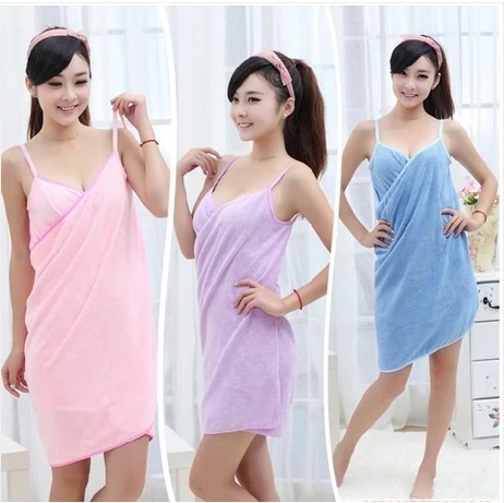 1 Uds., 70x140 cm, toalla Sexy de microfibra, bata de baño, ropa de lavado de secado rápido, ropa de abrigo, toallas de baño para mujeres, Vestido de playa