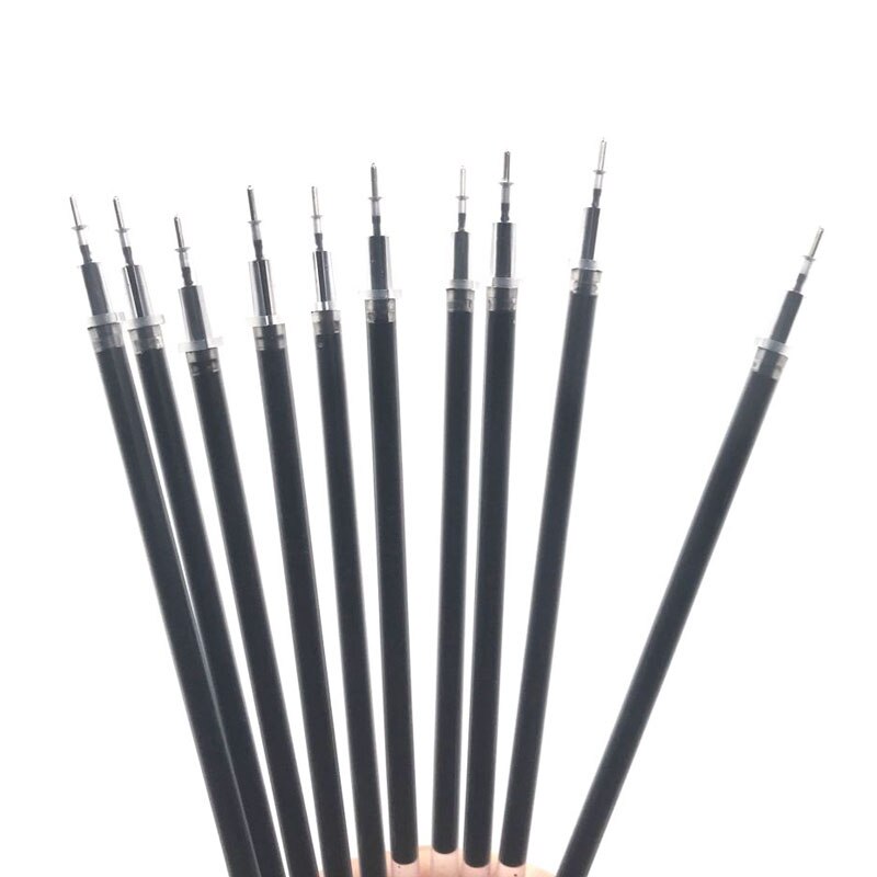 20pcs/lot 0.5mm Gel Pen Refills Set Stationery School Office Supplies Tool Black Blue Red Ink Rods for Neutral Gel Pen Refill
