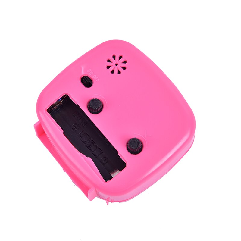 Portable Clock for Student Alarm Clock Bedroom Desk Square Small Bed Compact Travel Quartz Beep clock Cute