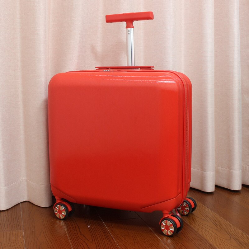 Trolley Case Boarding Code Doos Bagage Case Universele Wiel Unisex Reistas Zakenreis Bagage Stewardess Case Box: red / 20 inches