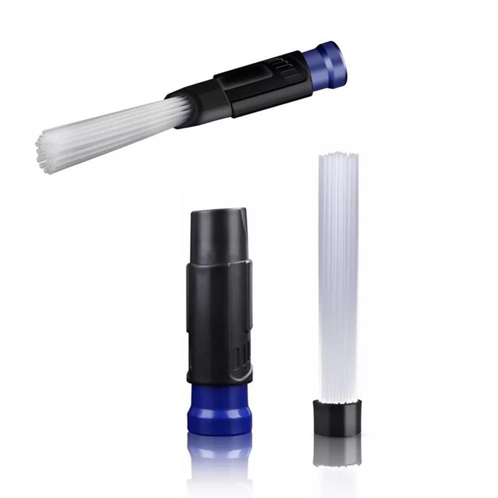 Portable Universal Vacuum Dust Cleaner Household Straw Attachment Clean Dirt Tools Tubes Brush Dust Remover