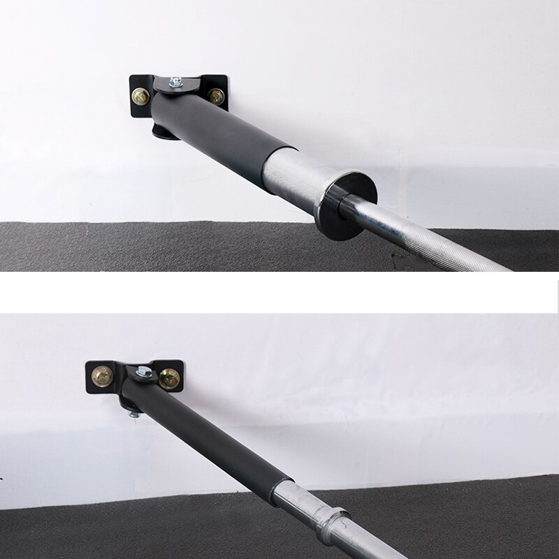 T Bar Row Platform Landmine Attachment Install on Floor or Wall Holder for 1" and 2" Barbell Bars Exercises Home Gym Equipment