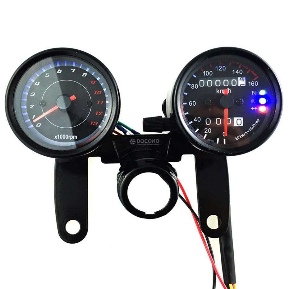 Motorcycle LED Backlight Odometer Speedometer Moto... – Grandado