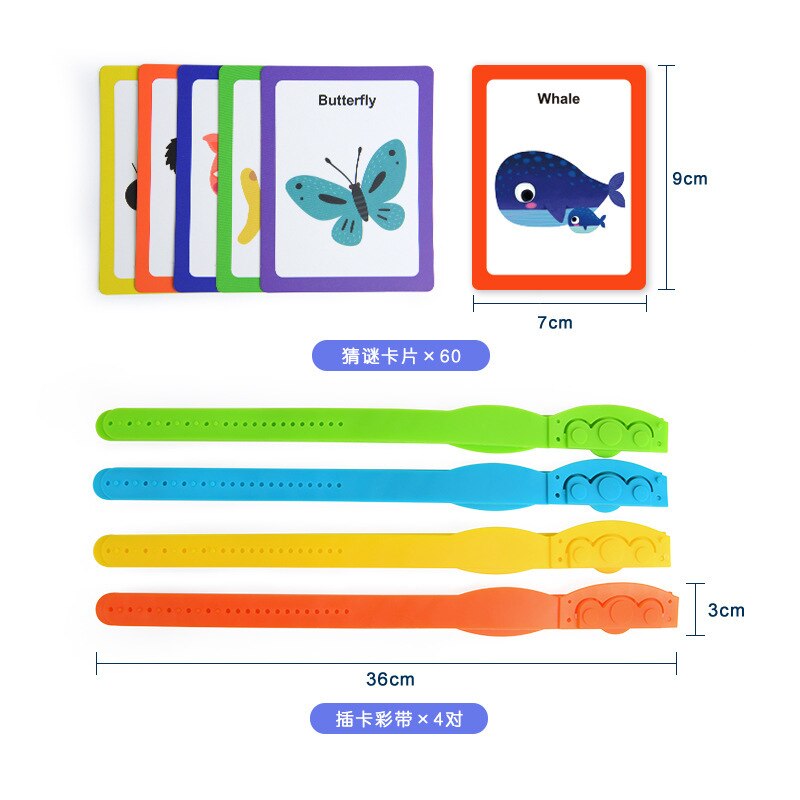 Lassen sie's vermutung kognitiven karte spielzeug party gussing spiel für kinder spaß kunst kinder interaktive puzzle party spiele