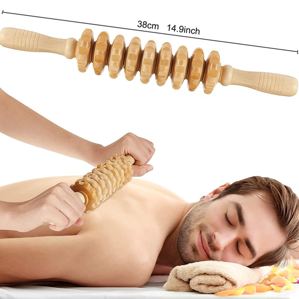 Tcare Neue Holz Fuß Massage Roller für Plantarfasziitis Relief Tiefe Gewebe Massage Werkzeug Stress Relief Fuß Arch Schmerzen Schmerzen: Style 9