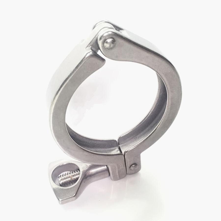 Mid-Duty 1.5" Tri Clamp SUS 304 Stainless Steel Sanitary Fitting Home Brewing Beer 50.5mm Ferrule O/D