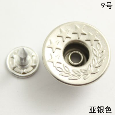 20pz jeans bottone in vita senza chiodo senza cuciture bottone in denim in metallo bottone in vita staccabile accessori per il cucito tutto&#39;ingrosso: K