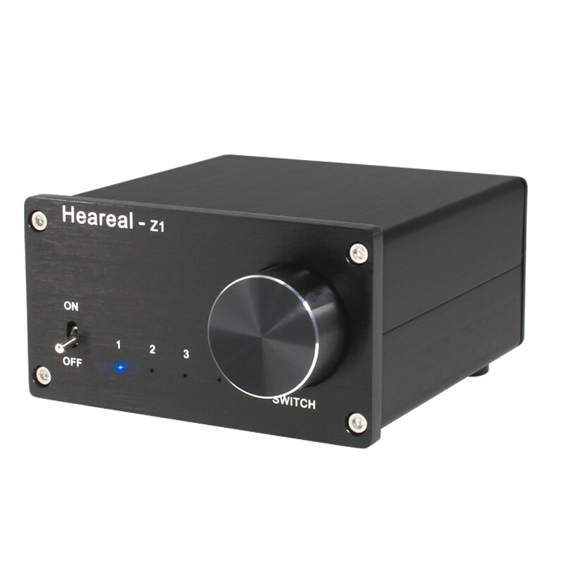 DLHiFi-conmutador de señal de Audio HiFi, interruptor Selector divisor para amplificador, 4 entradas, 1 salida/1 entrada, 4 salidas sin pérdidas, dos vías