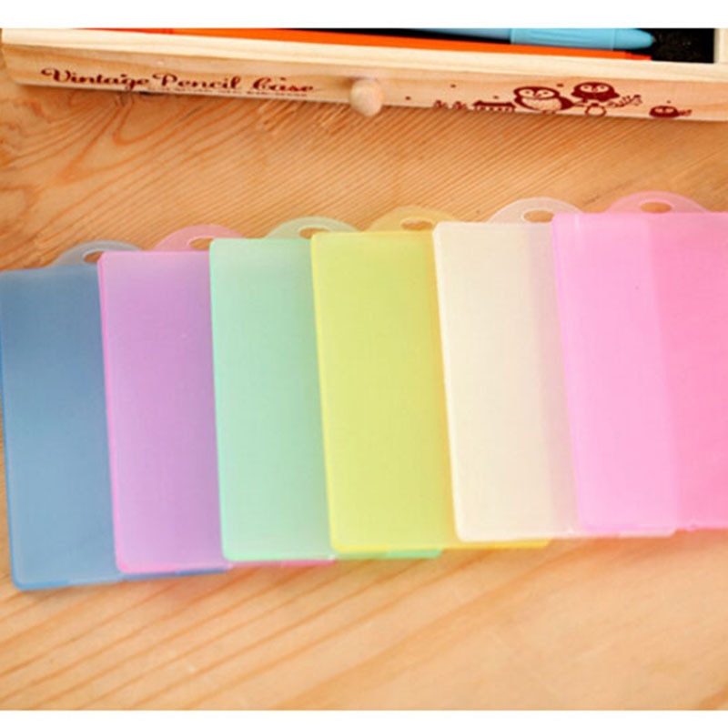 5 st/lot enkel korthållare kontorsmaterial organizador brevpapper kortställ korthållare organizadores 8.7cm*5.7