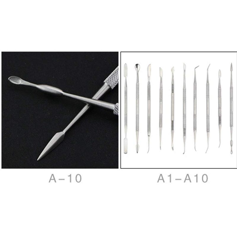 10pcs Stainless steel clay sculpture knife Sculpture tools for modeling ceramic crafts