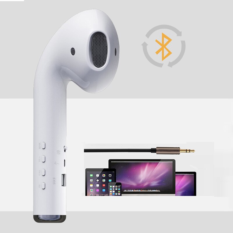 Giant Headset Speaker Wireless Bluetooth Earphone Speaker big Portable Outdoor 3D Stereo Music Loudspeaker Support TF FM AUX Mic